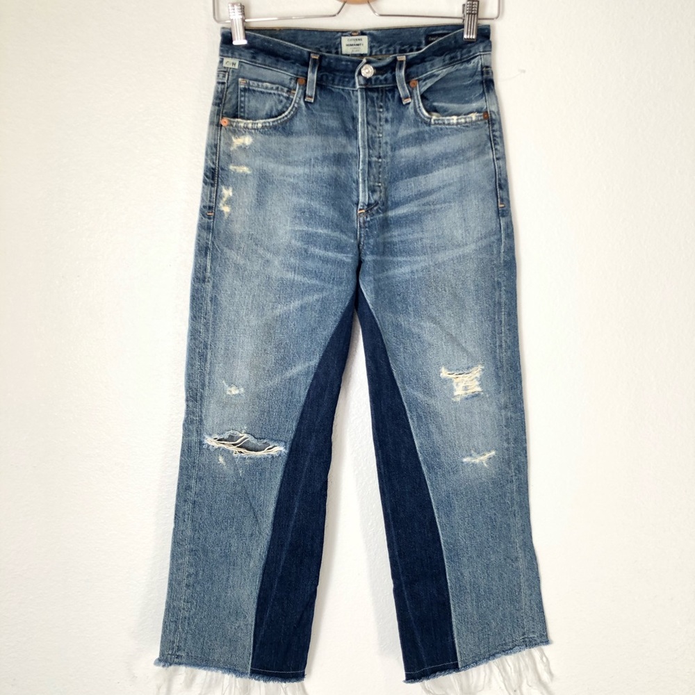 Citizens of Humanity Cora Crop relxd shadow inseam - Picture 3 of 11